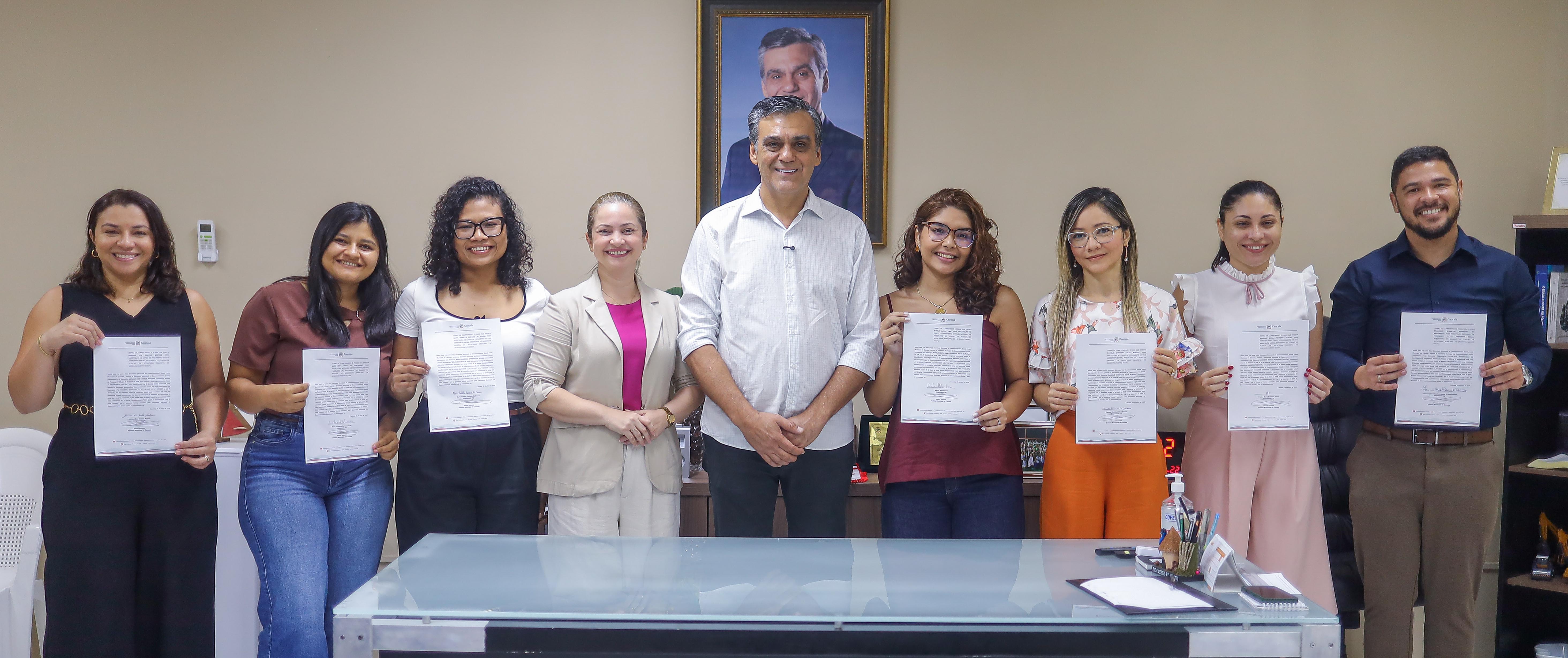 Prefeitura de Caucaia empossa novos servidores para fortalecer a proteção social no município