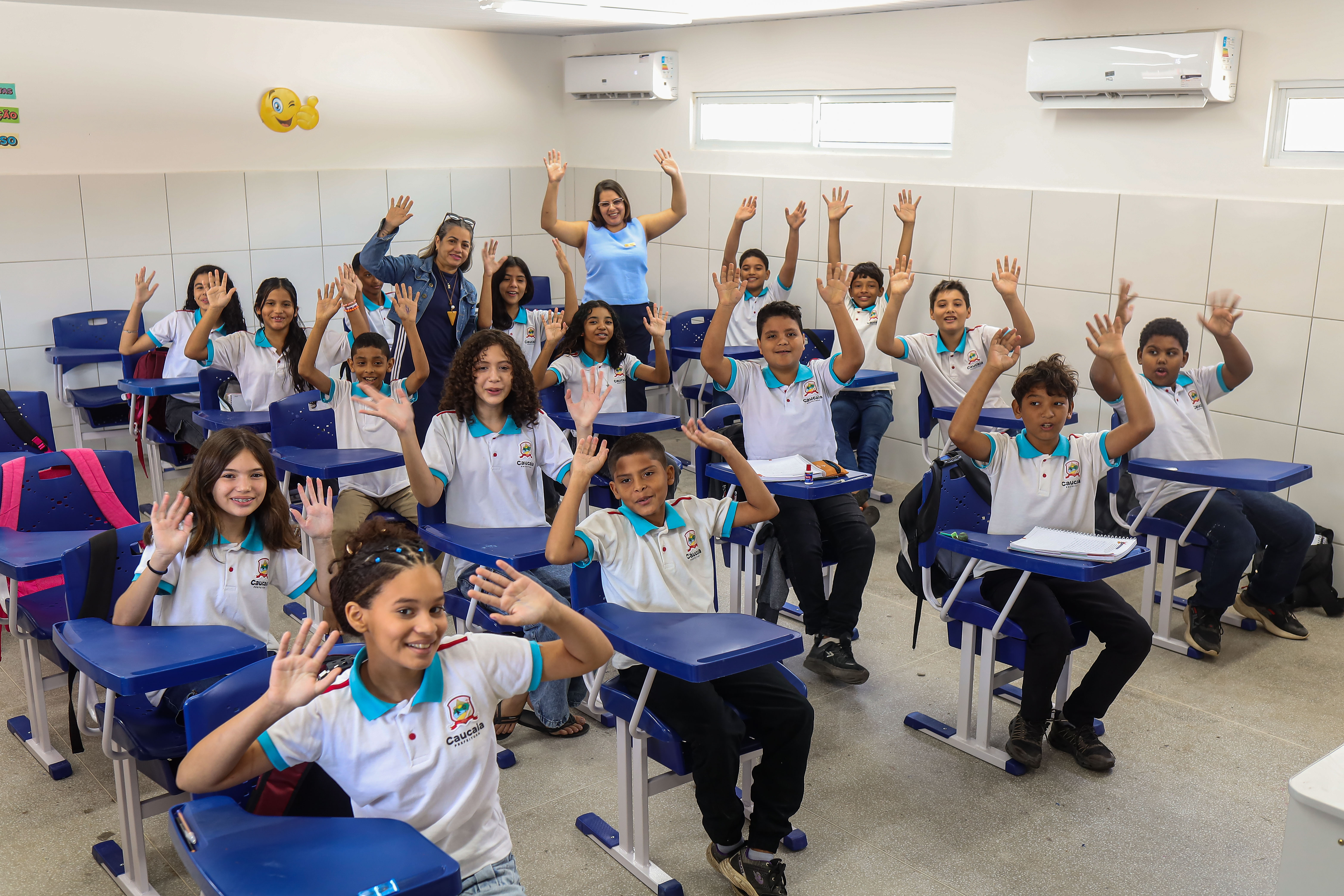 Rede municipal de Caucaia retoma aulas com escolas preparadas e investimentos em infraestrutura e alimentação