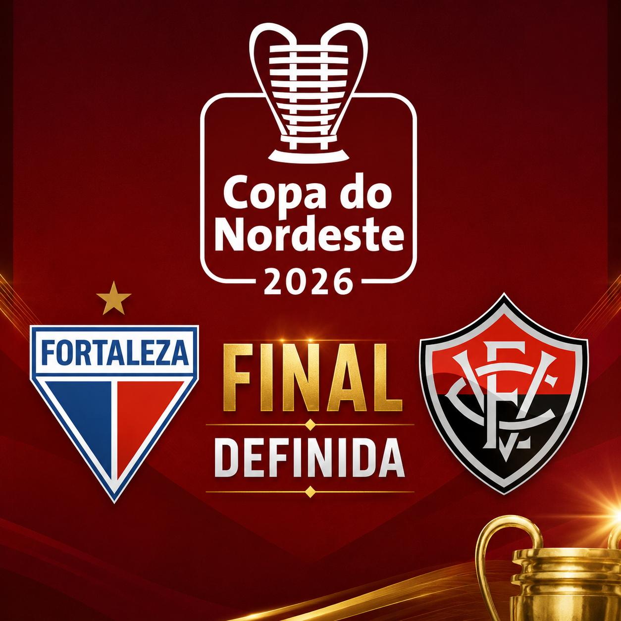 Fortaleza vence o Sport na Ilha do Retiro e garante vaga na final da Copa do Nordeste